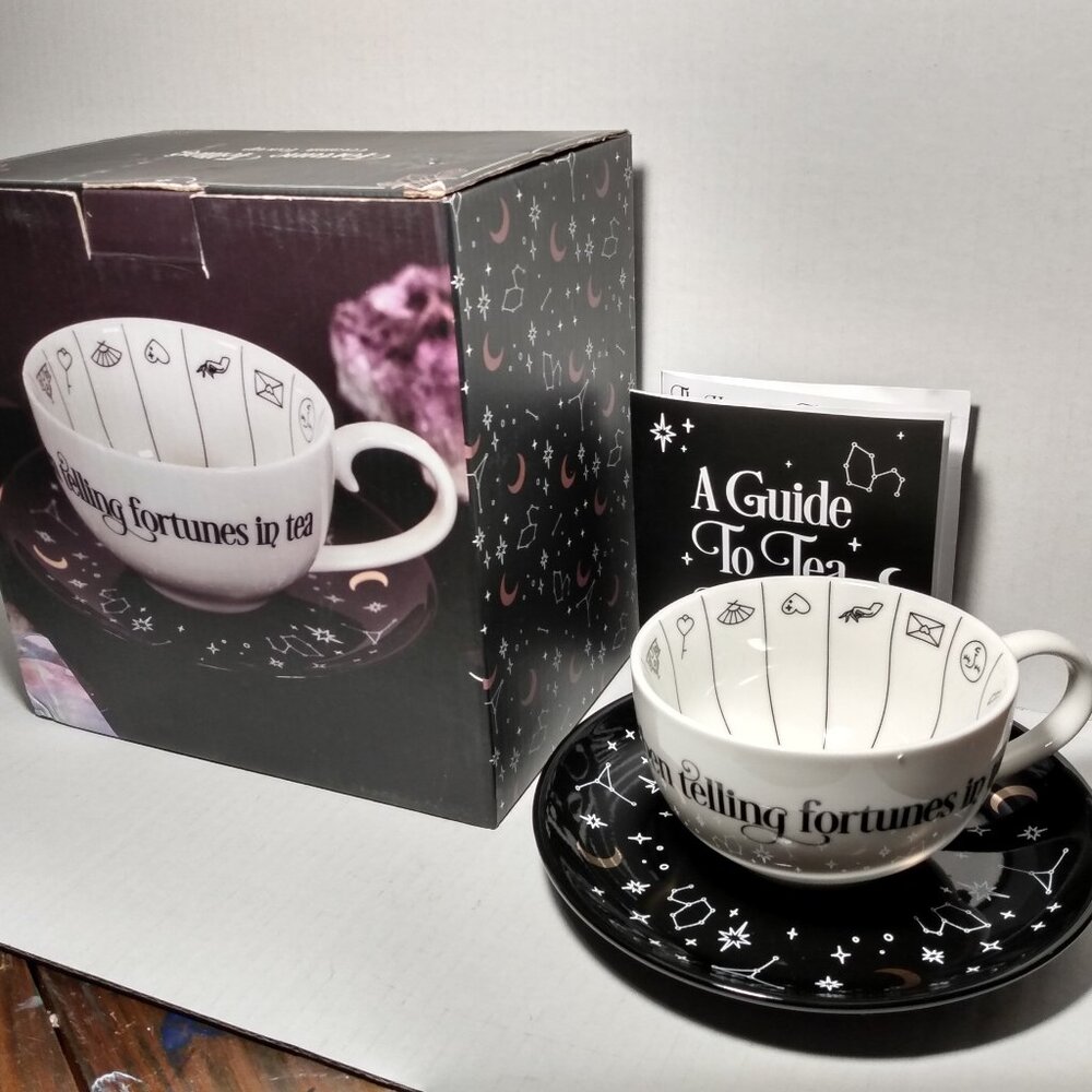 Fortune Telling Tea Cup New In Box With Instructions By Spirit of Equinox